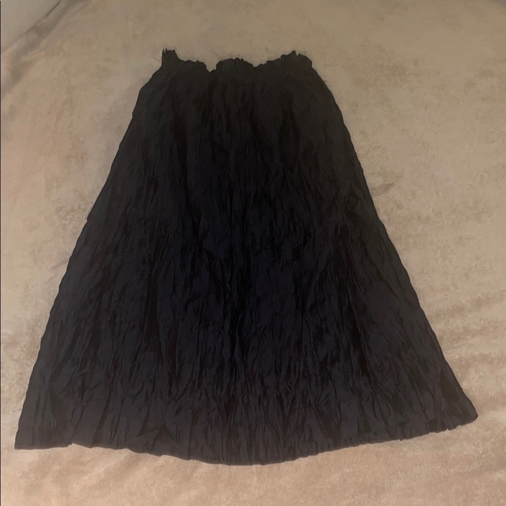 J. Crew Maxi Crinkle Skirt